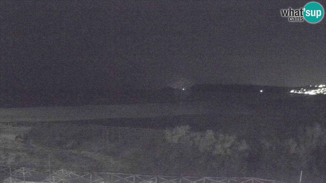 Webcam Torre dei Corsari – Vista live sulla spiaggia da Punta Usai