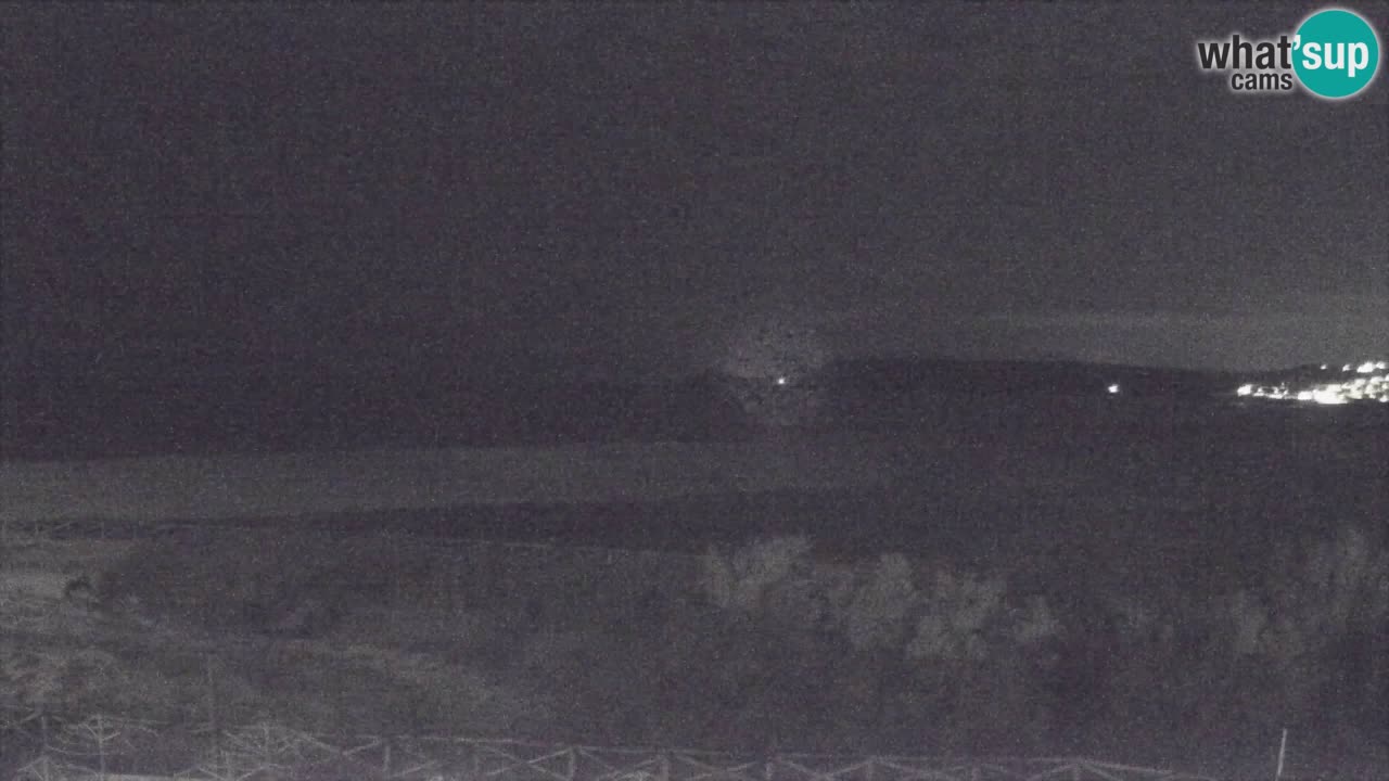 Webcam Torre dei Corsari – Vista live sulla spiaggia da Punta Usai