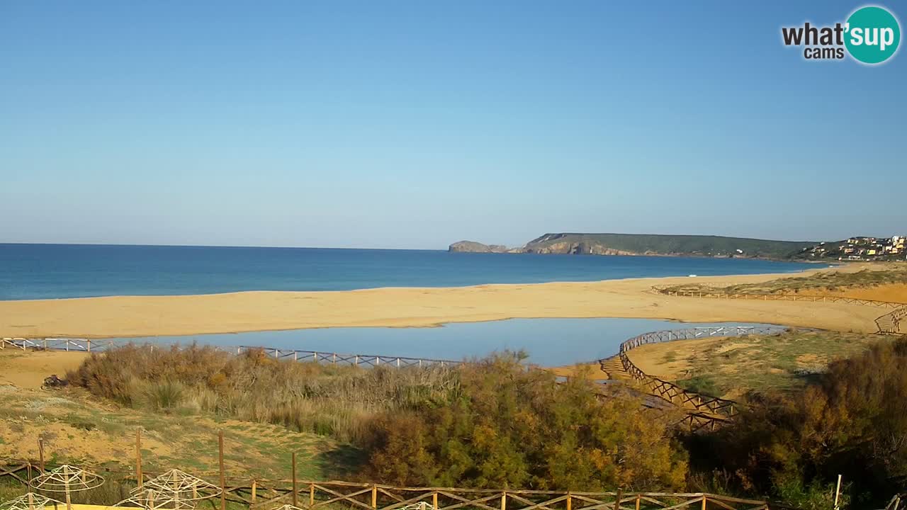 Spletna kamera Torre dei Corsari – Pogled v živo na plažo s Punta Usai