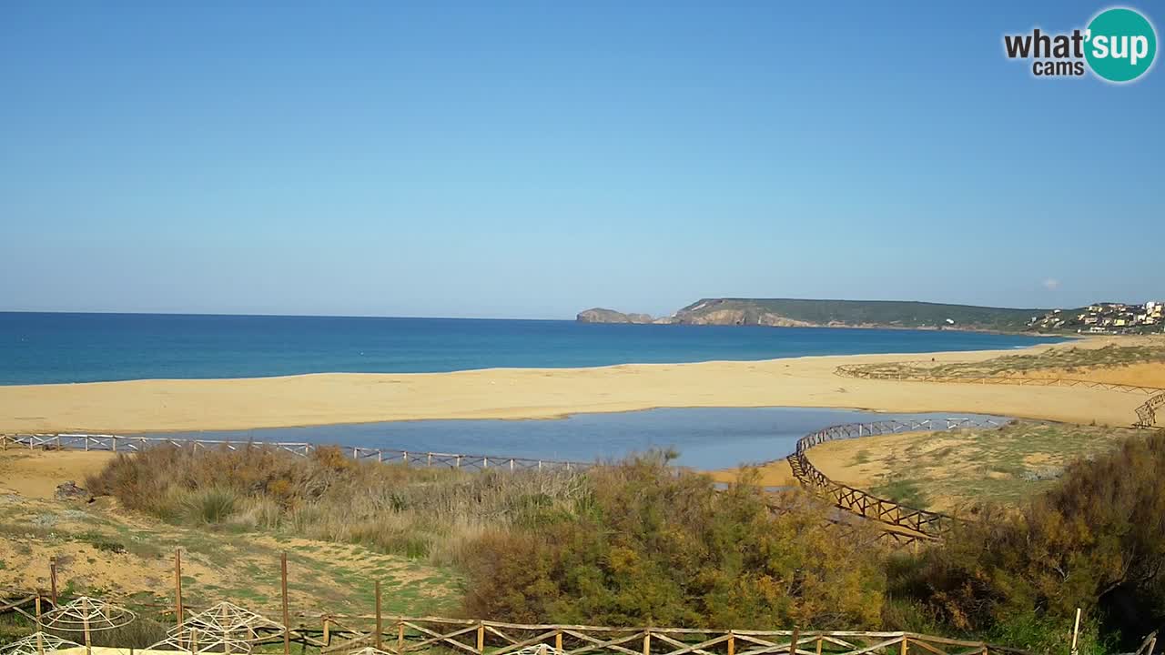 Webcam Torre dei Corsari – Live Beach View from Punta Usai