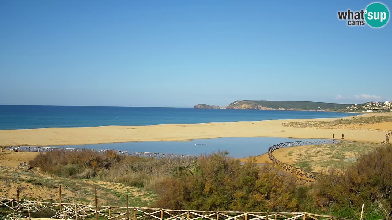 Webcam Torre dei Corsari – Liveblick auf den Strand von Punta Usai