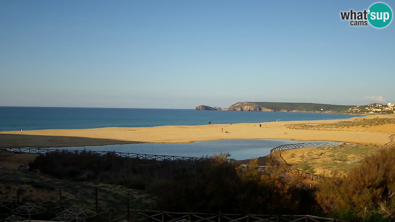 Webcam Torre dei Corsari – Liveblick auf den Strand von Punta Usai