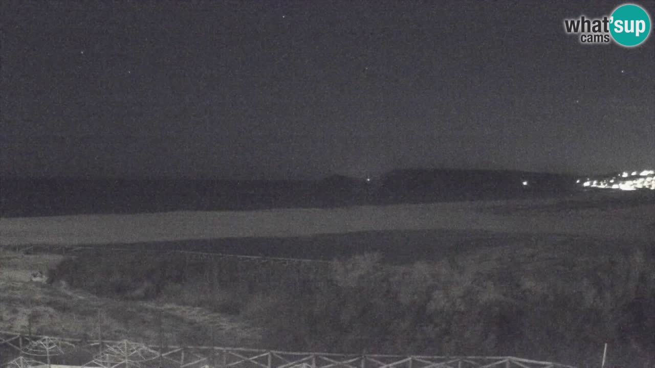 Webcam Torre dei Corsari – Vue en direct sur la plage depuis Punta Usai
