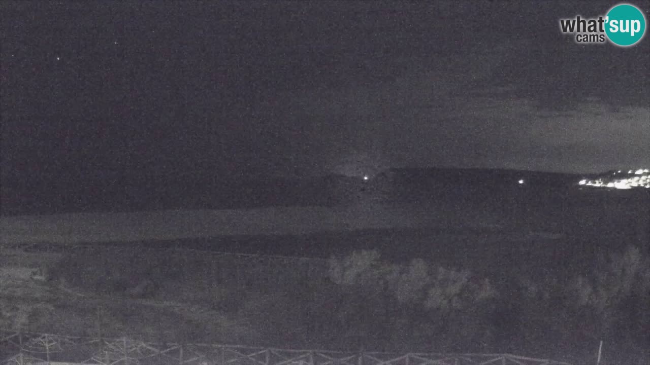 Webcam Torre dei Corsari – Vue en direct sur la plage depuis Punta Usai