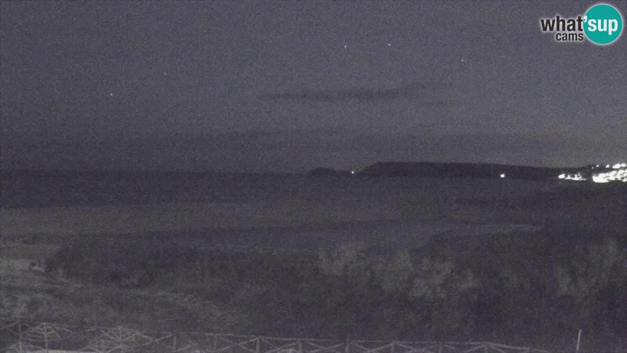 Webcam Torre dei Corsari – Liveblick auf den Strand von Punta Usai