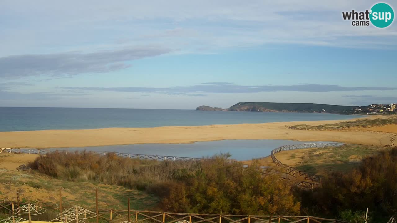 Webcam Torre dei Corsari – Liveblick auf den Strand von Punta Usai