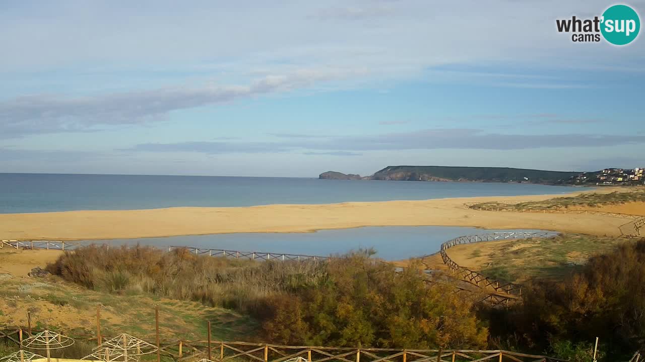 Webcam Torre dei Corsari – Vue en direct sur la plage depuis Punta Usai