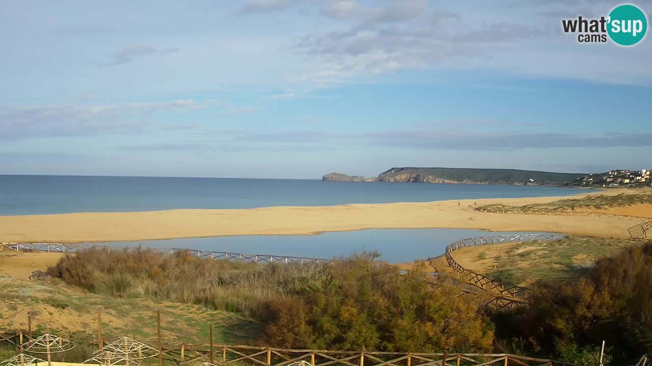 Webcam Torre dei Corsari – Liveblick auf den Strand von Punta Usai