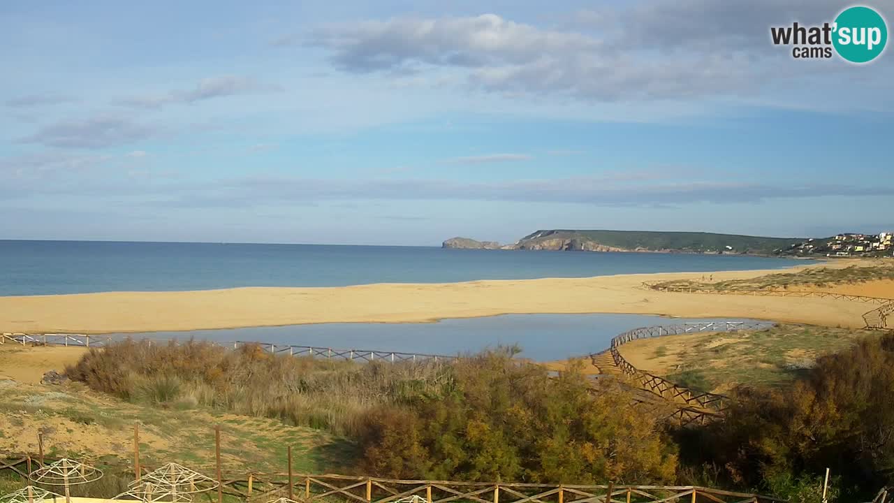 Webcam Torre dei Corsari – Liveblick auf den Strand von Punta Usai