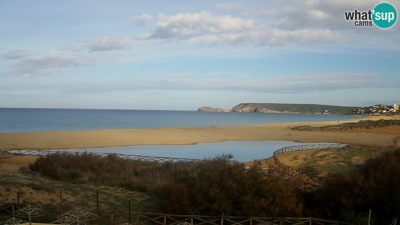 Cámara web Torre dei Corsari – Vista en directo de la playa desde Punta Usai