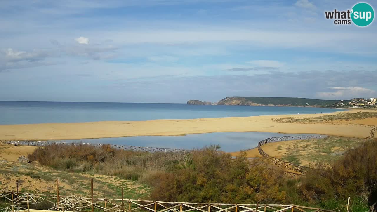 Webcam Torre dei Corsari – Vue en direct sur la plage depuis Punta Usai