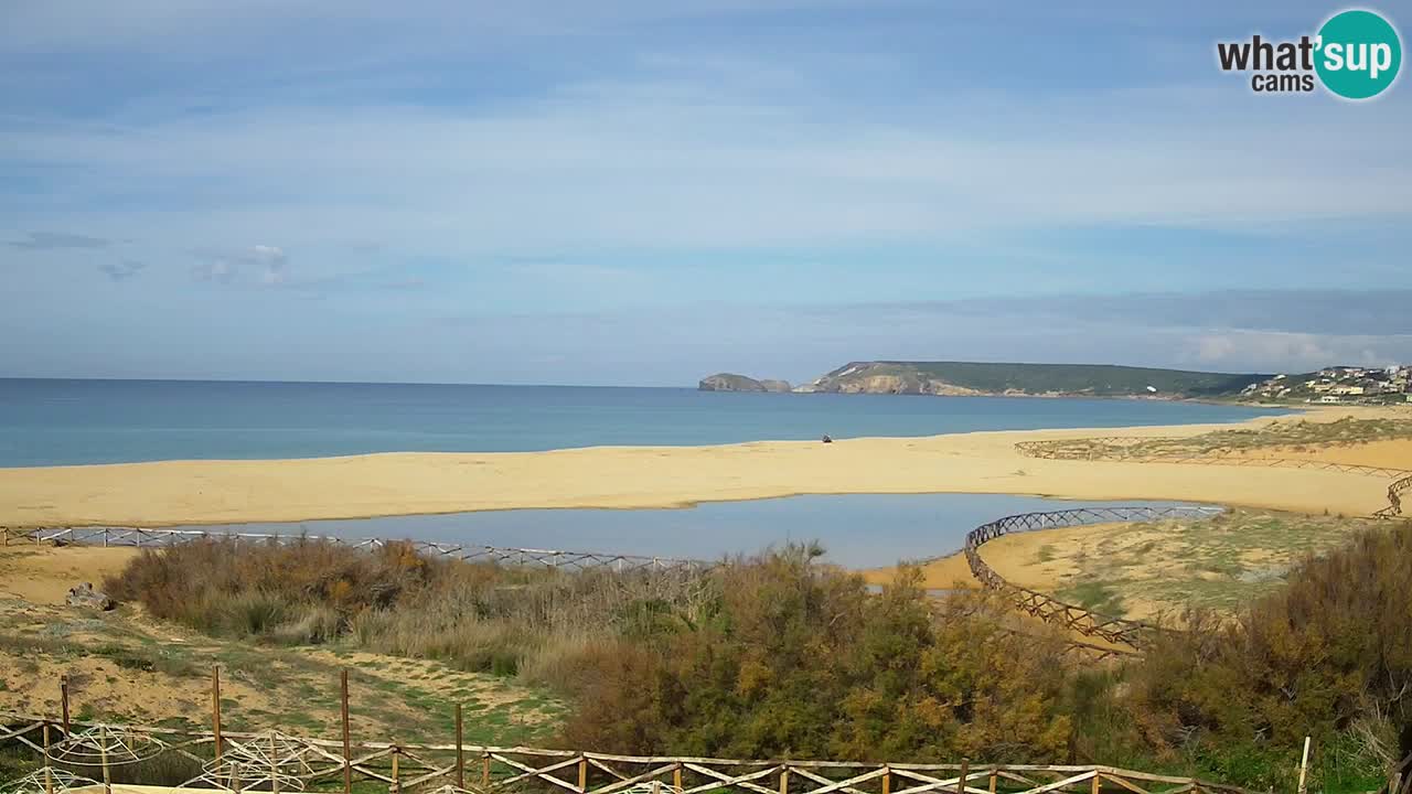 Webcam Torre dei Corsari – Vista live sulla spiaggia da Punta Usai