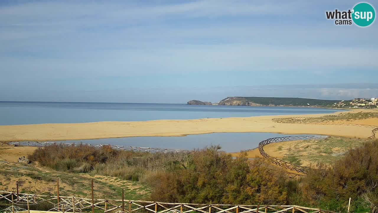 Webcam Torre dei Corsari – Liveblick auf den Strand von Punta Usai
