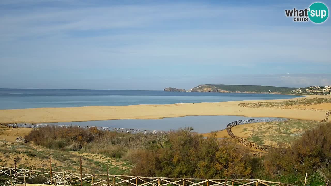 Spletna kamera Torre dei Corsari – Pogled v živo na plažo s Punta Usai