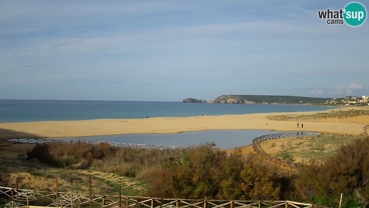 Webcam Torre dei Corsari – Liveblick auf den Strand von Punta Usai