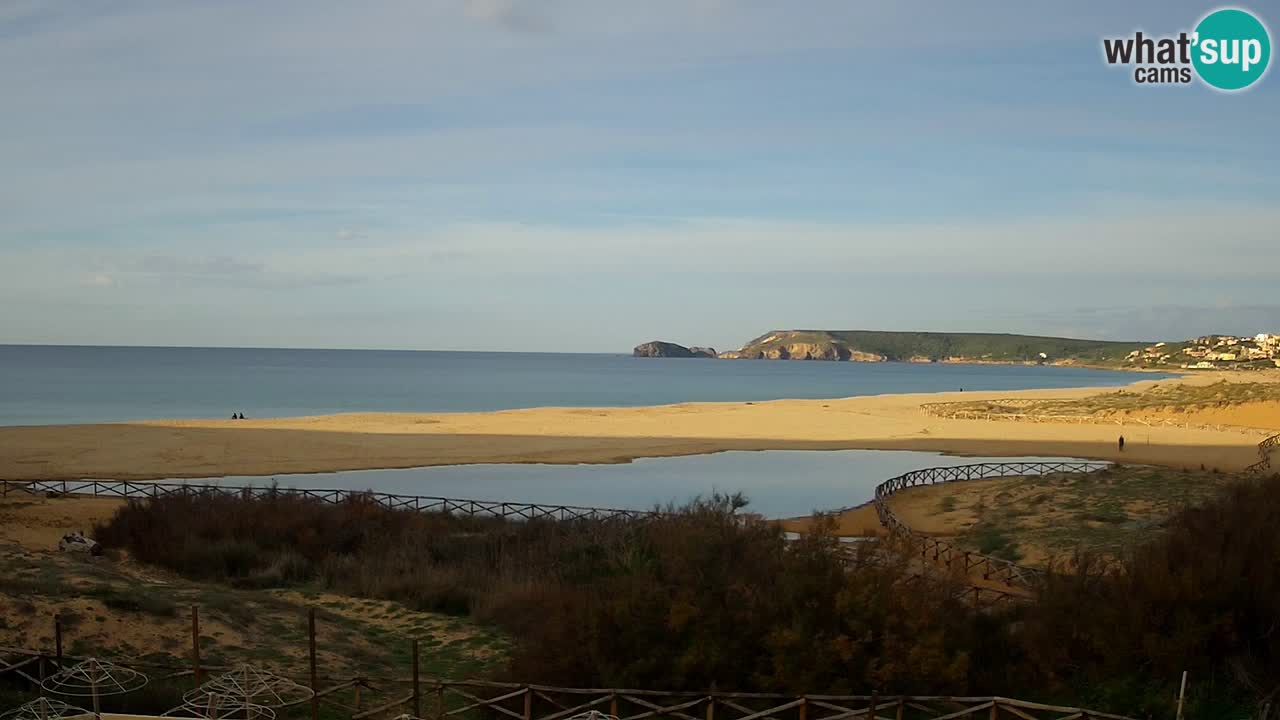 Webcam Torre dei Corsari – Liveblick auf den Strand von Punta Usai