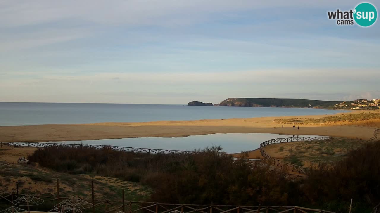 Cámara web Torre dei Corsari – Vista en directo de la playa desde Punta Usai