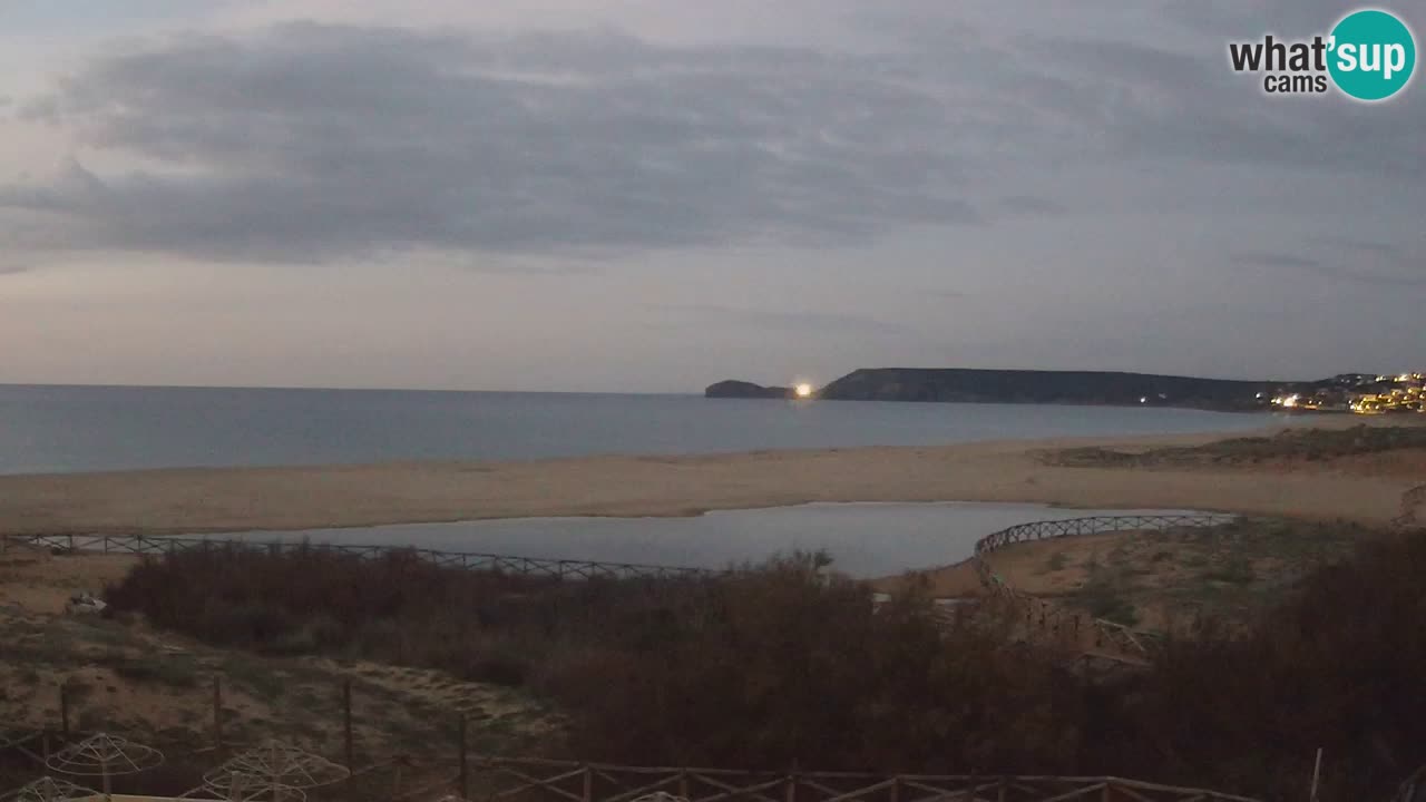 Webcam Torre dei Corsari – Liveblick auf den Strand von Punta Usai