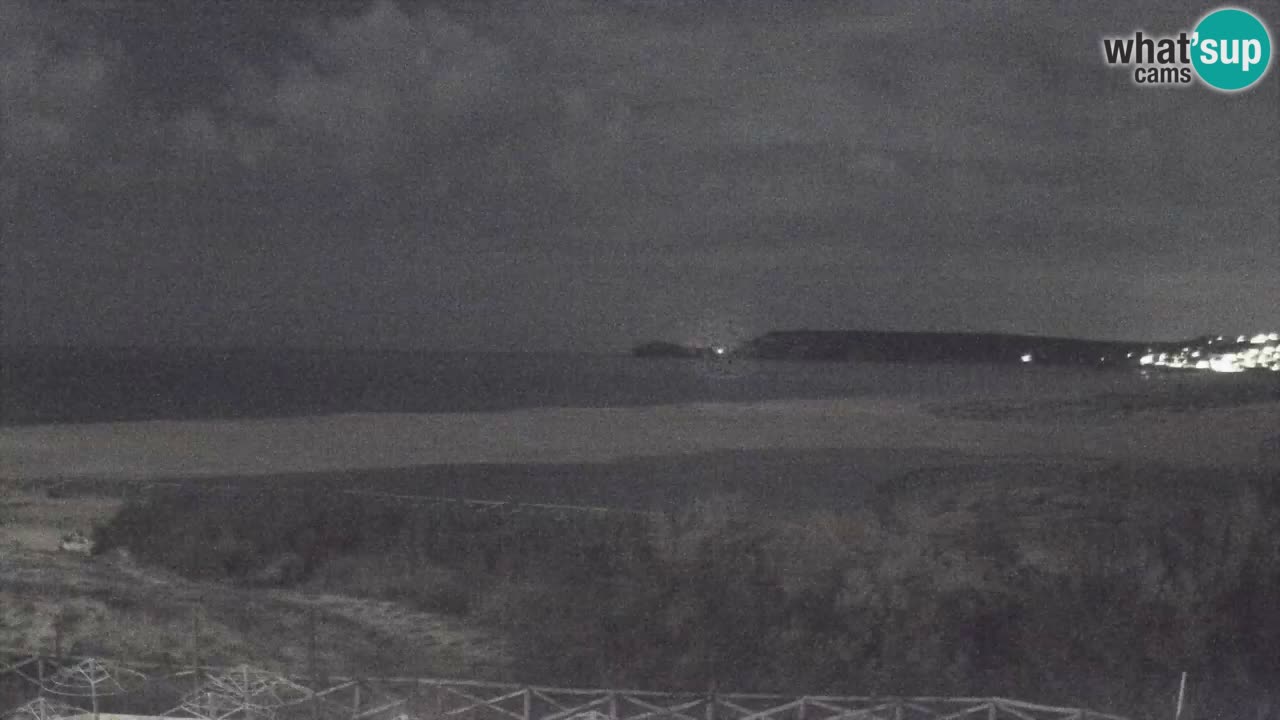 Webcam Torre dei Corsari – Liveblick auf den Strand von Punta Usai