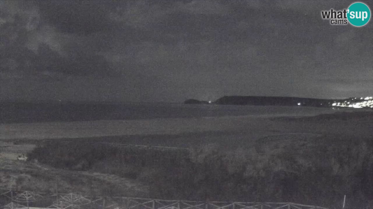 Webcam Torre dei Corsari – Liveblick auf den Strand von Punta Usai