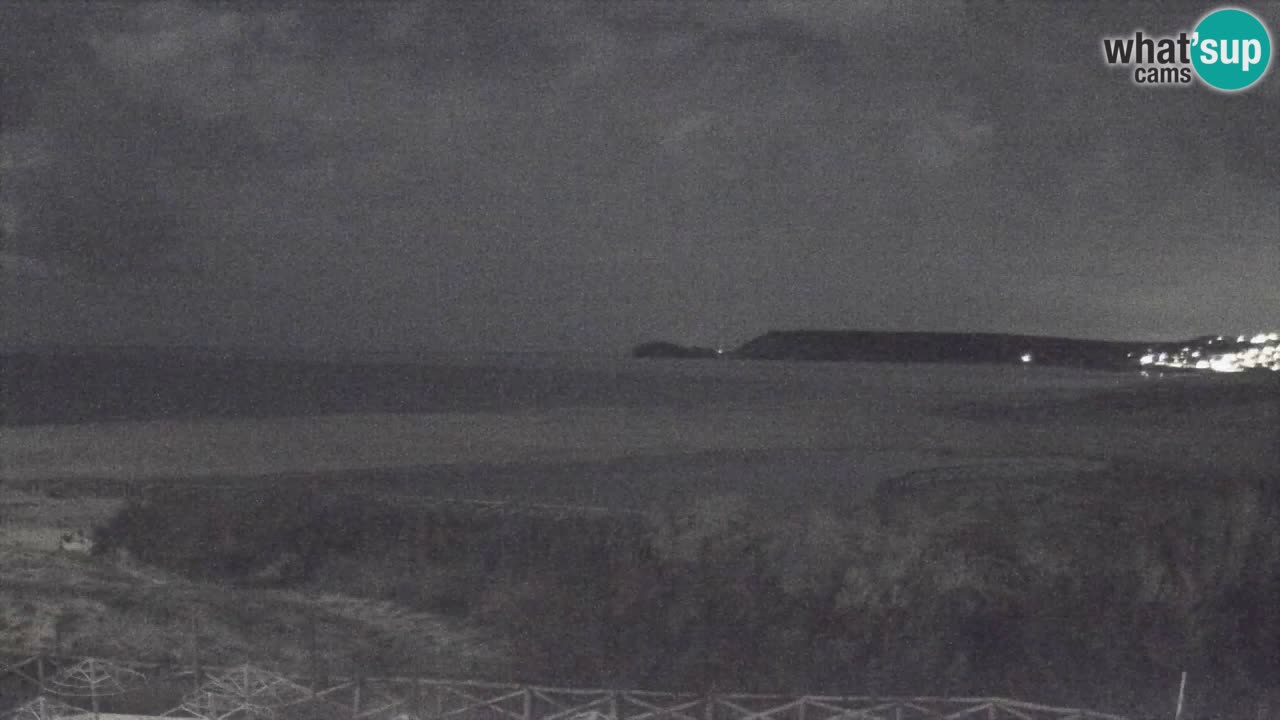 Webcam Torre dei Corsari – Vista live sulla spiaggia da Punta Usai