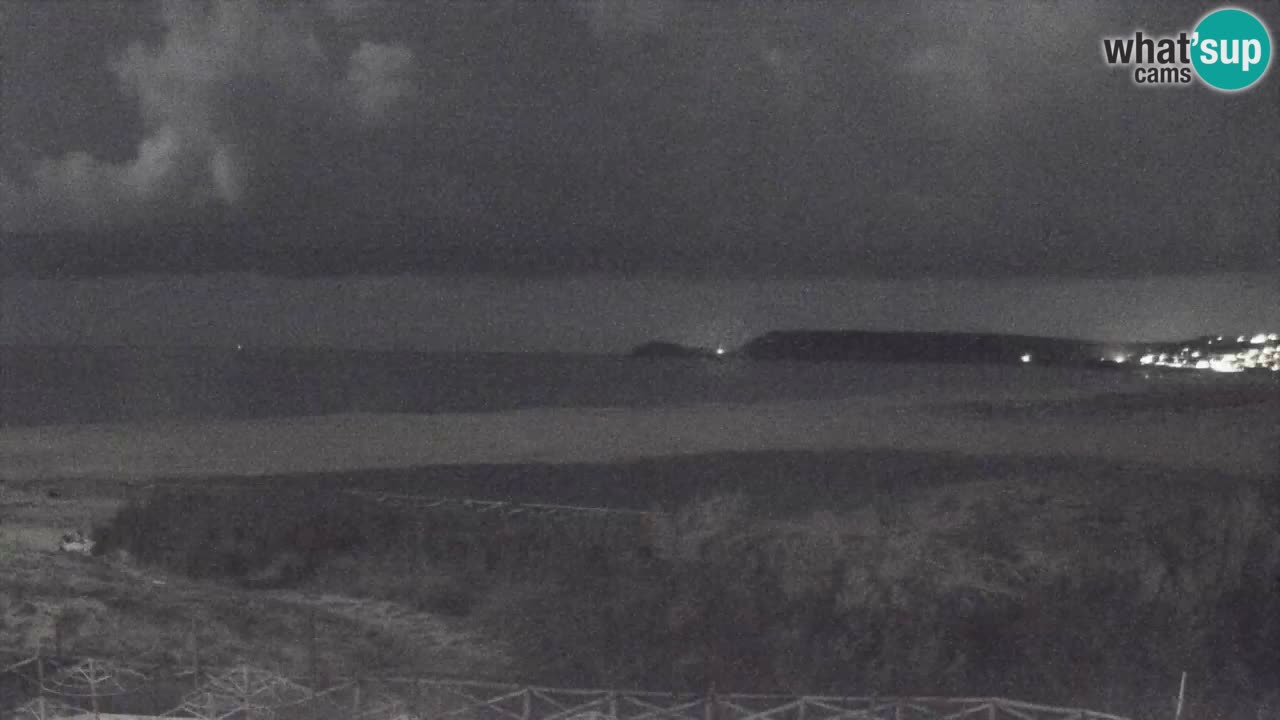 Webcam Torre dei Corsari – Liveblick auf den Strand von Punta Usai