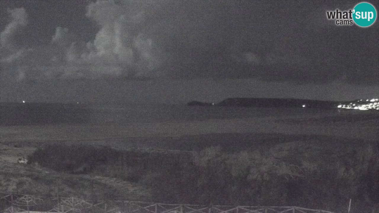 Webcam Torre dei Corsari – Liveblick auf den Strand von Punta Usai