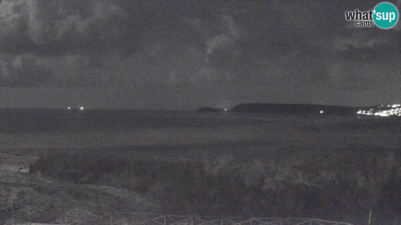 Webcam Torre dei Corsari – Vista live sulla spiaggia da Punta Usai