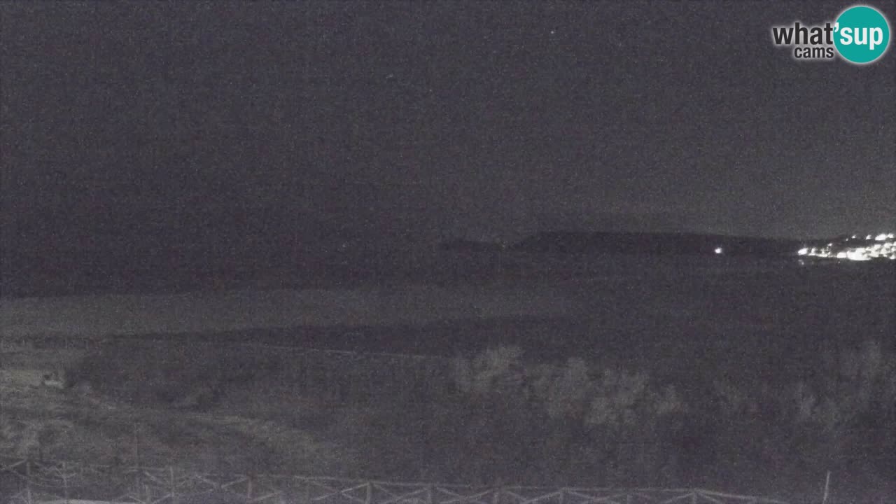 Webcam Torre dei Corsari – Liveblick auf den Strand von Punta Usai