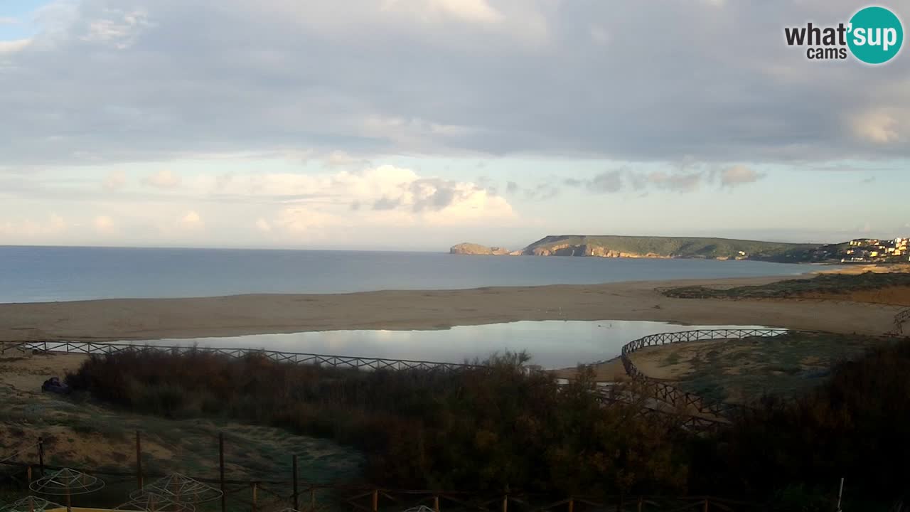 Webcam Torre dei Corsari – Vista live sulla spiaggia da Punta Usai