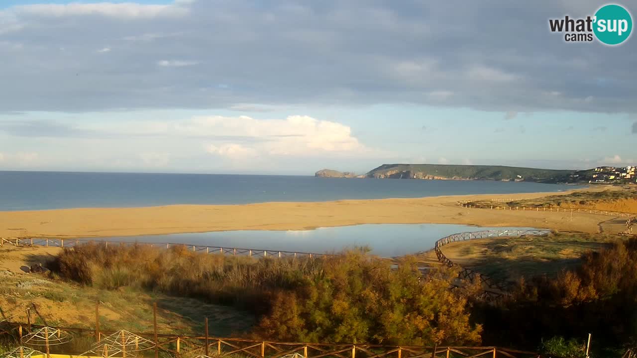 Webcam Torre dei Corsari – Vue en direct sur la plage depuis Punta Usai