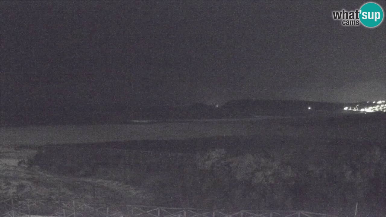 Webcam Torre dei Corsari – Liveblick auf den Strand von Punta Usai