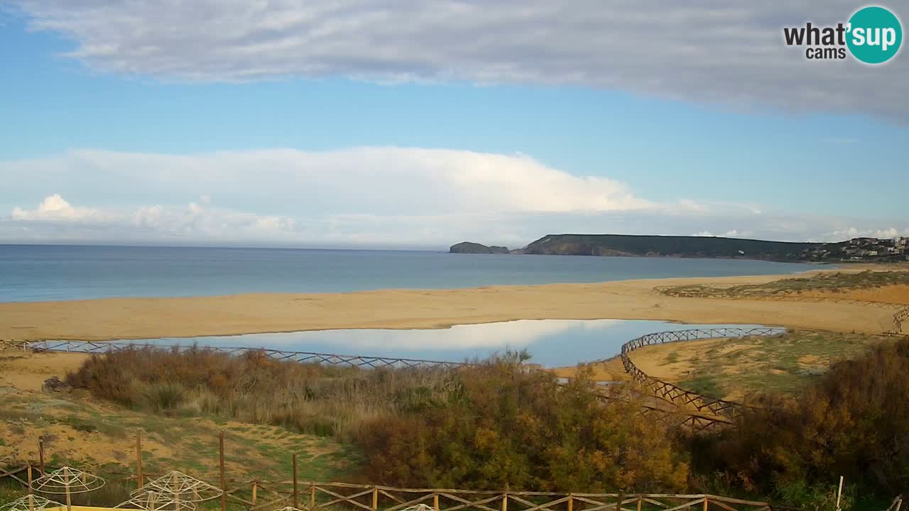Webcam Torre dei Corsari – Vista live sulla spiaggia da Punta Usai