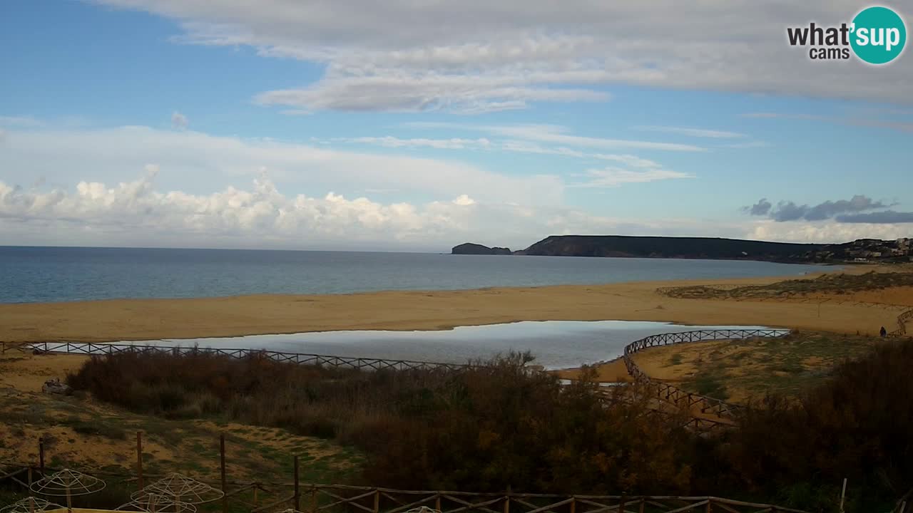 Webcam Torre dei Corsari – Liveblick auf den Strand von Punta Usai