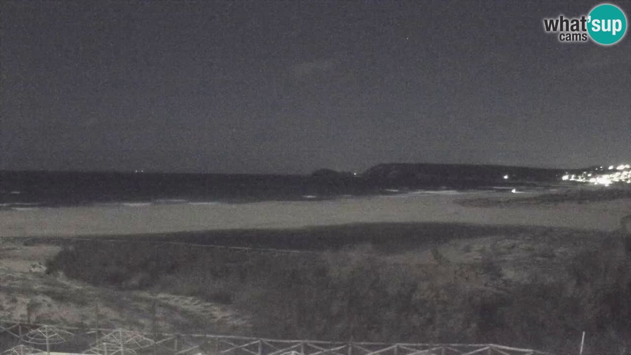 Webcam Torre dei Corsari – Live Beach View from Punta Usai