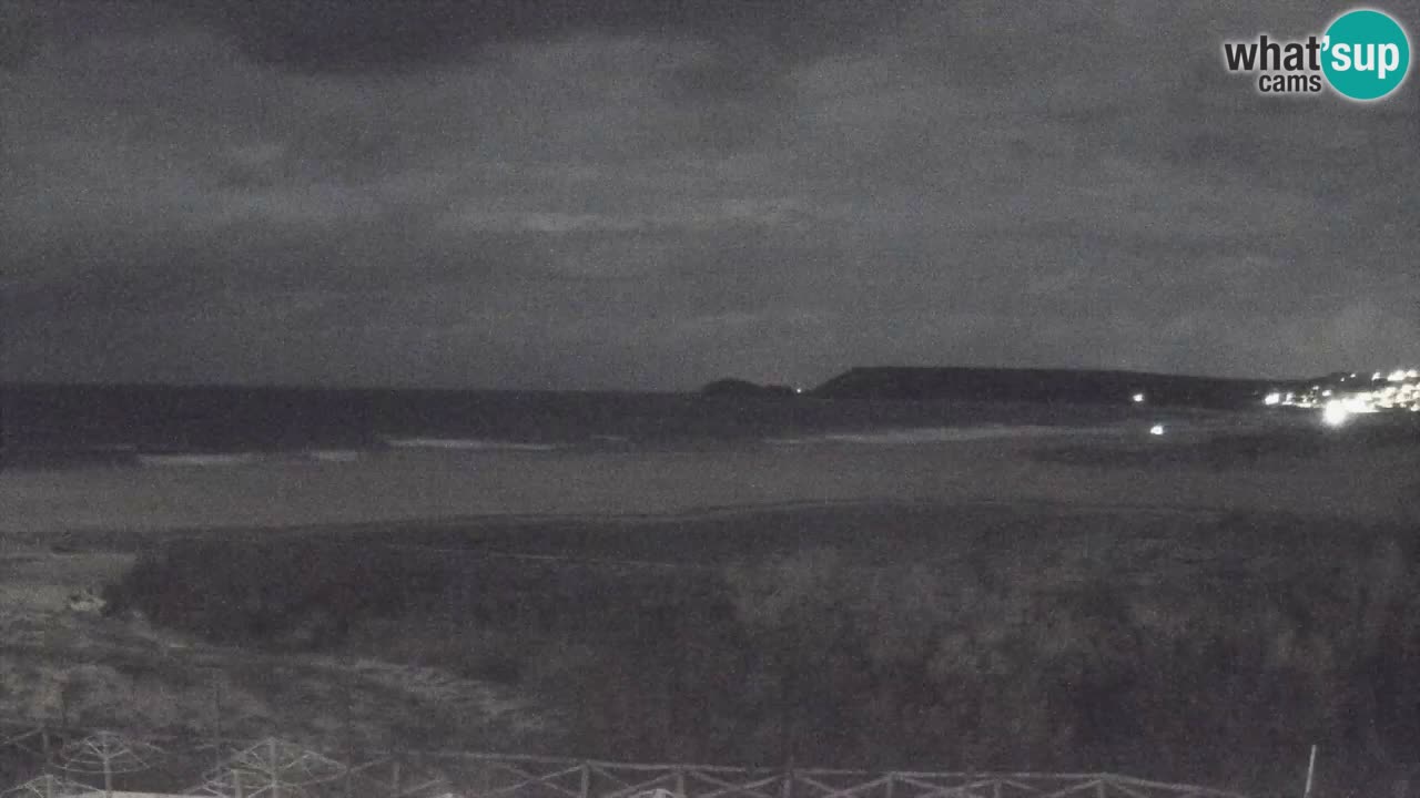 Webcam Torre dei Corsari – Vista live sulla spiaggia da Punta Usai