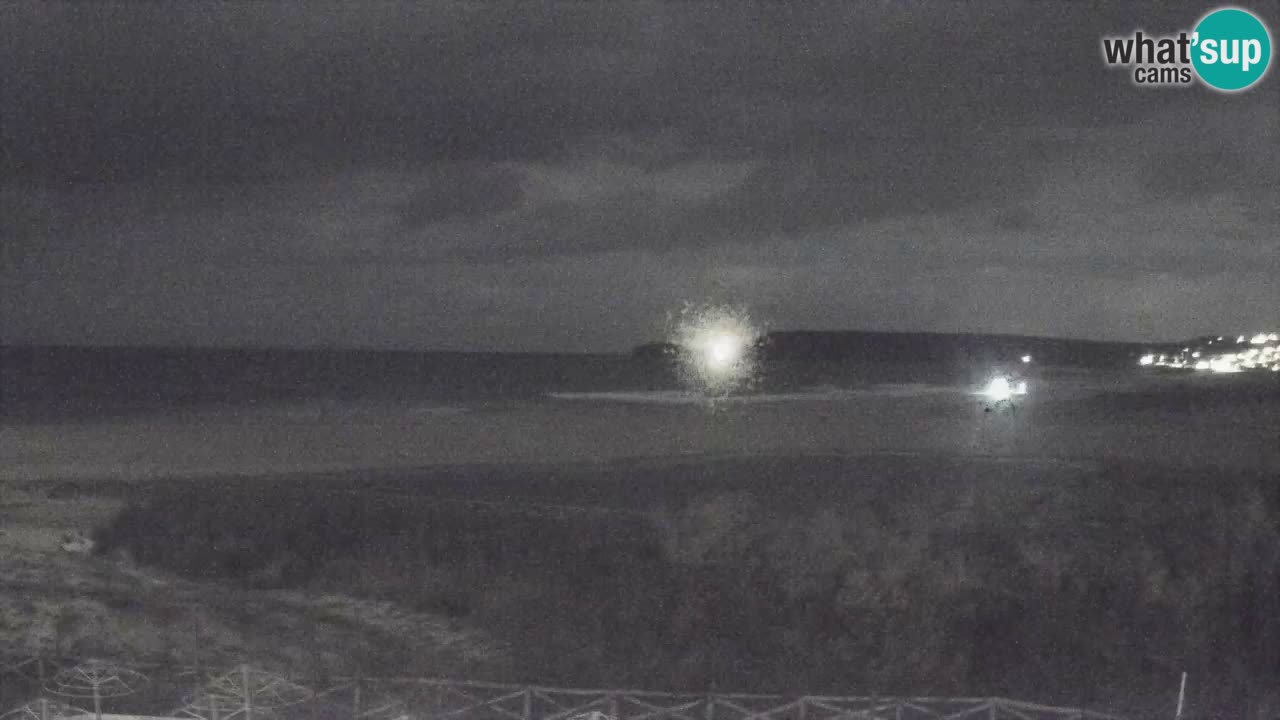 Webcam Torre dei Corsari – Live Beach View from Punta Usai