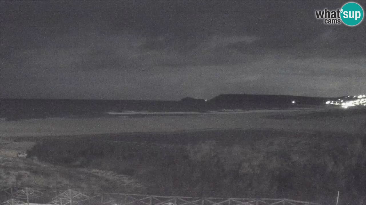 Webcam Torre dei Corsari – Vue en direct sur la plage depuis Punta Usai