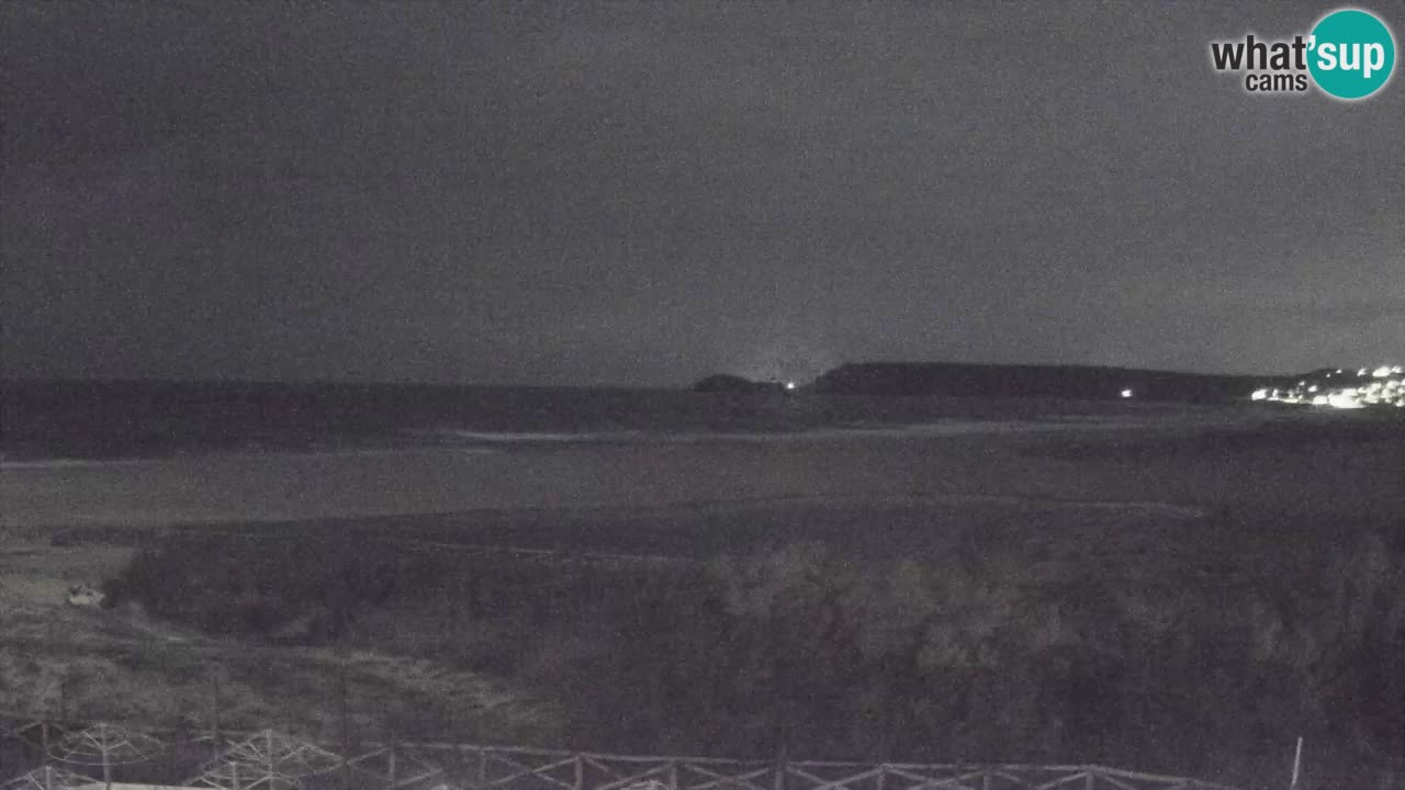 Cámara web Torre dei Corsari – Vista en directo de la playa desde Punta Usai