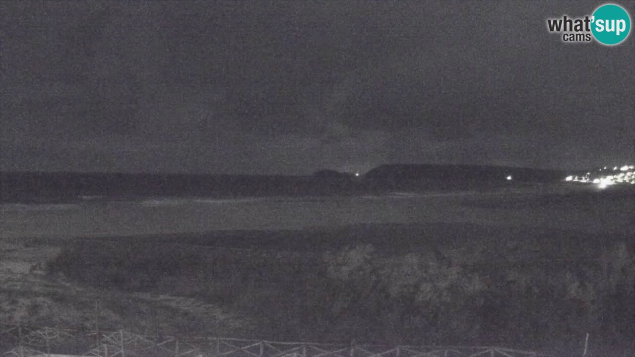 Webcam Torre dei Corsari – Vue en direct sur la plage depuis Punta Usai