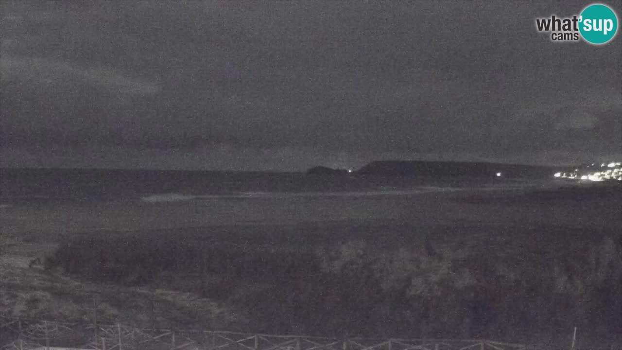 Cámara web Torre dei Corsari – Vista en directo de la playa desde Punta Usai