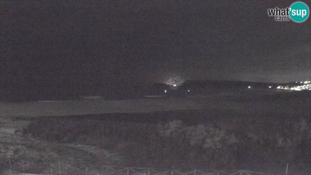 Webcam Torre dei Corsari – Liveblick auf den Strand von Punta Usai