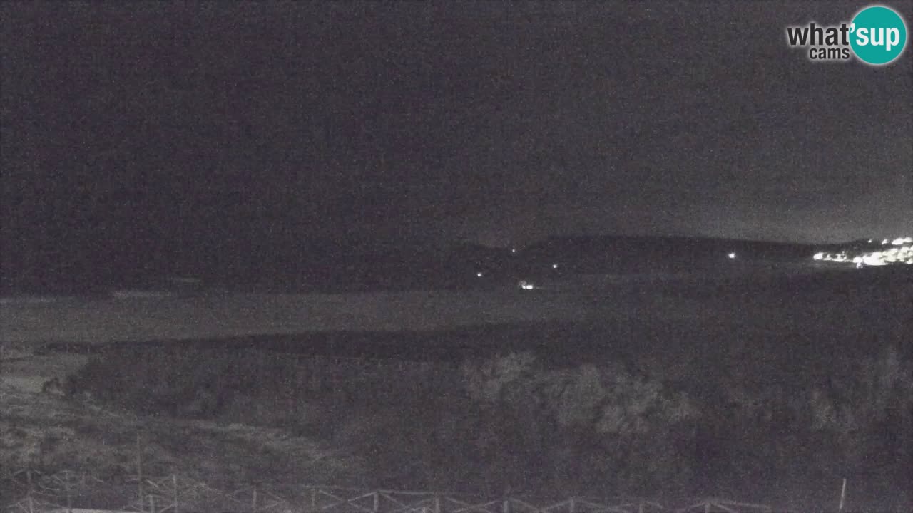 Webcam Torre dei Corsari – Liveblick auf den Strand von Punta Usai