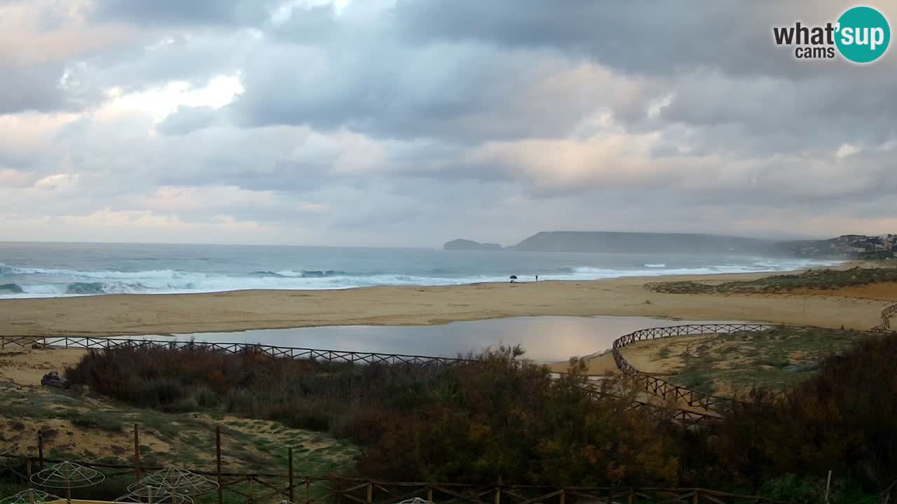 Webcam Torre dei Corsari – Vista live sulla spiaggia da Punta Usai