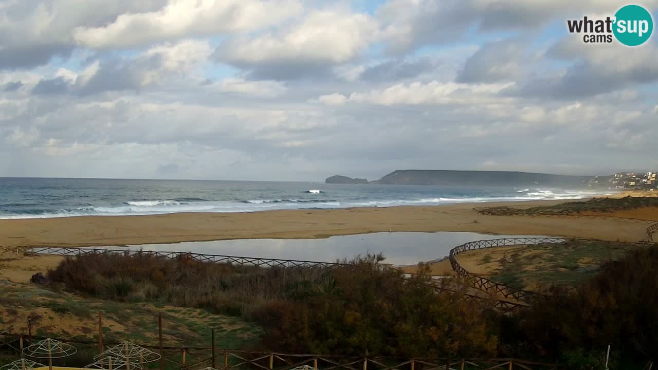 Cámara web Torre dei Corsari – Vista en directo de la playa desde Punta Usai