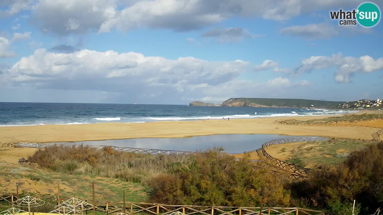Cámara web Torre dei Corsari – Vista en directo de la playa desde Punta Usai