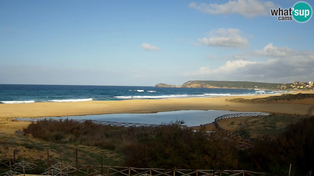 Webcam Torre dei Corsari – Live Beach View from Punta Usai