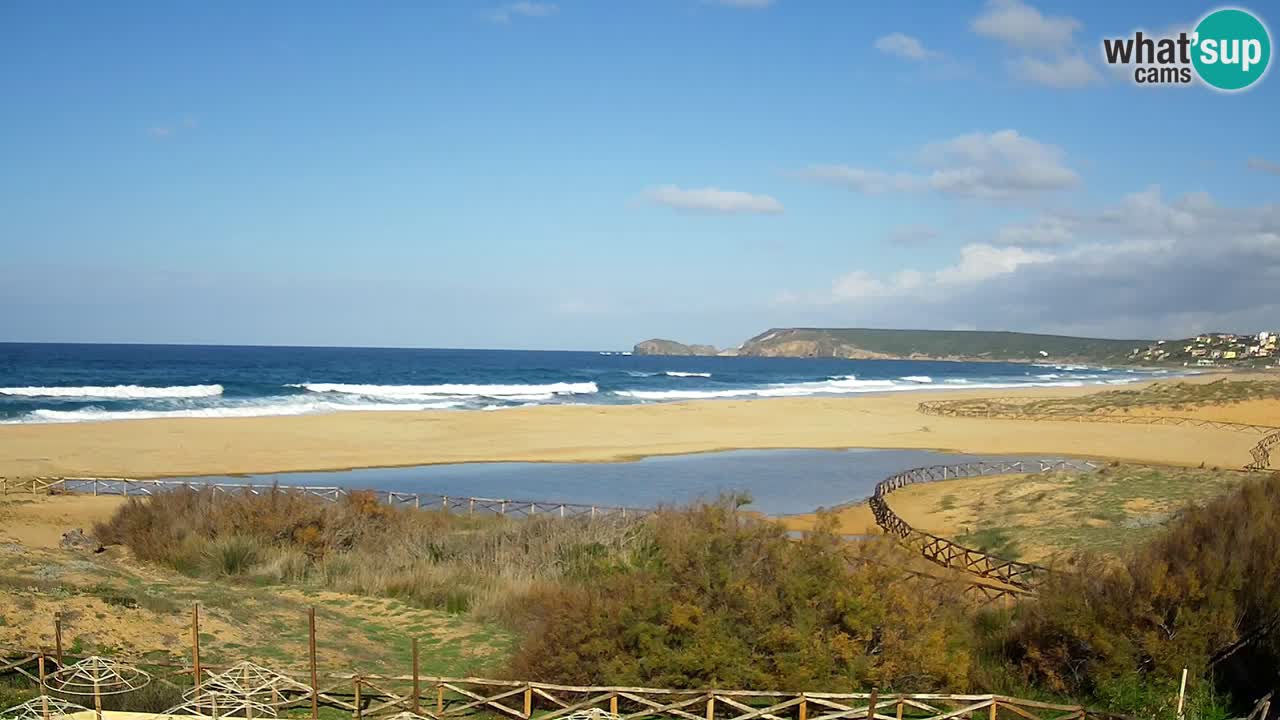 Webcam Torre dei Corsari – Live Beach View from Punta Usai
