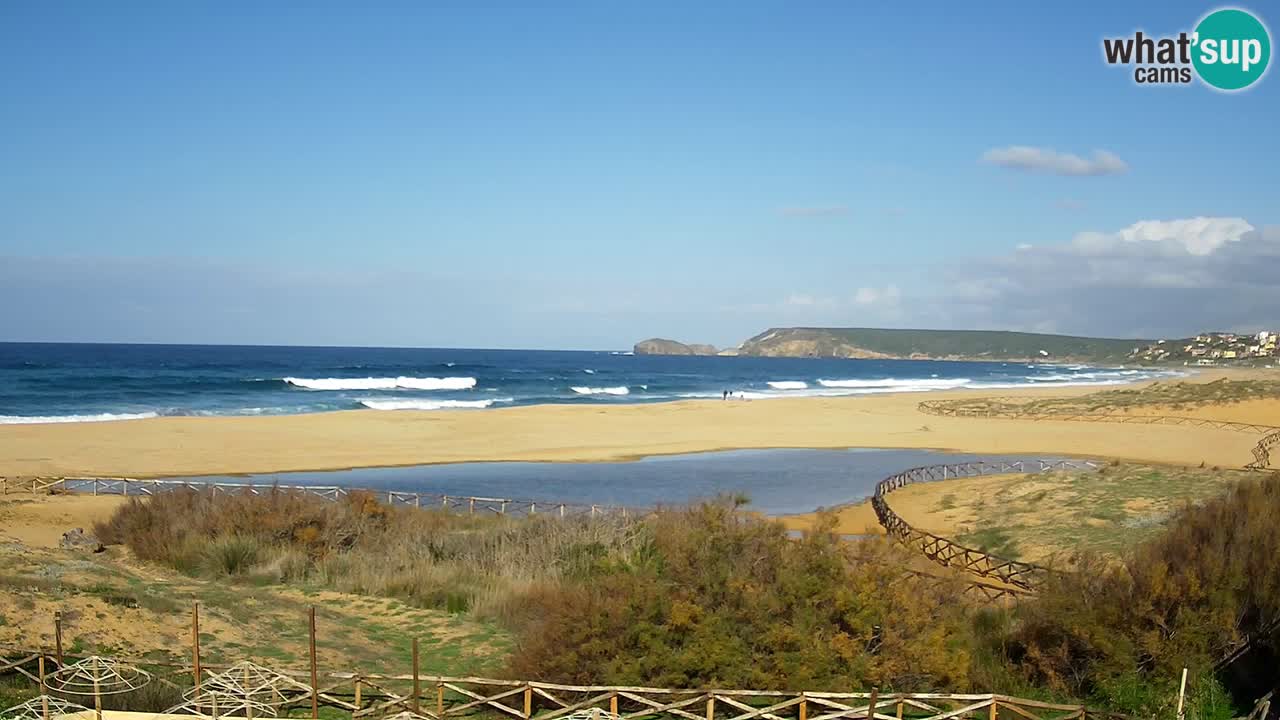 Webcam Torre dei Corsari – Vue en direct sur la plage depuis Punta Usai