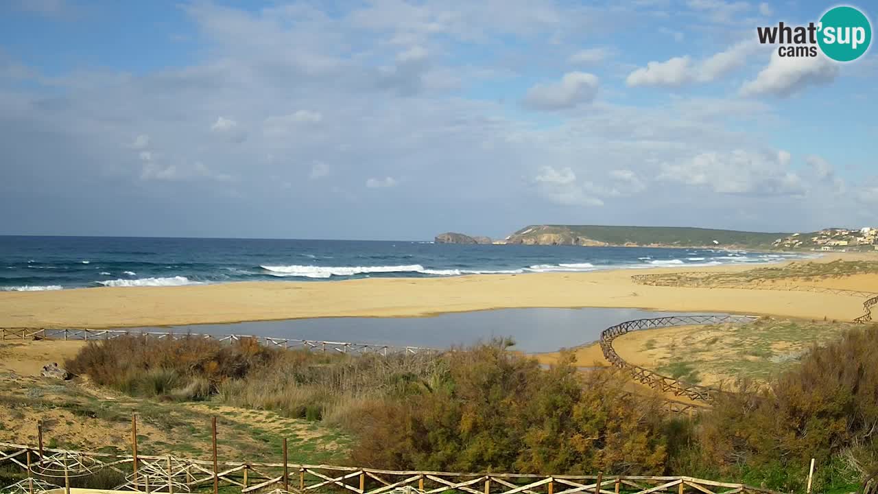 Webcam Torre dei Corsari – Liveblick auf den Strand von Punta Usai